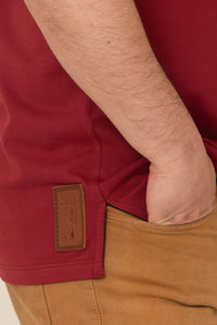 Polo Piquet Pima Vermelho