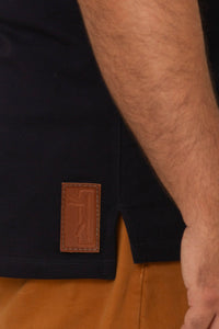 Polo Piquet Pima Azul
