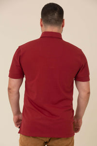Polo Piquet Pima Vermelho
