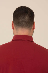 Polo Piquet Pima Vermelho