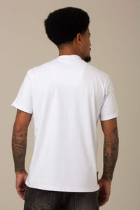 Camiseta Egípcio Branca - Gola Alta